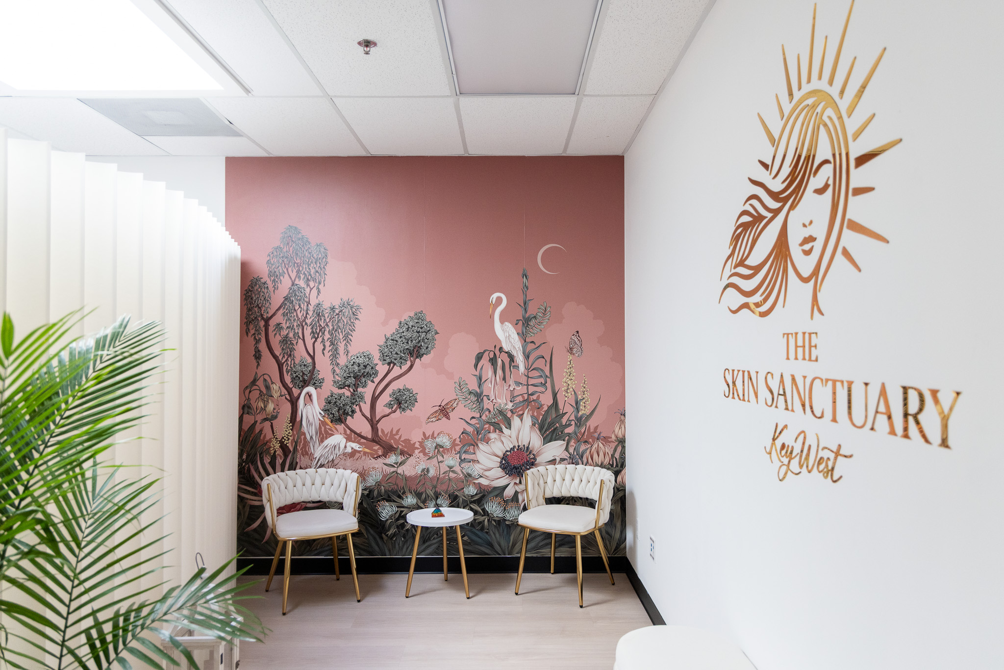 The Skin Sanctuary waiting room. | theskinsanctuarykeywest